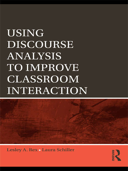 Book cover of Using Discourse Analysis to Improve Classroom Interaction