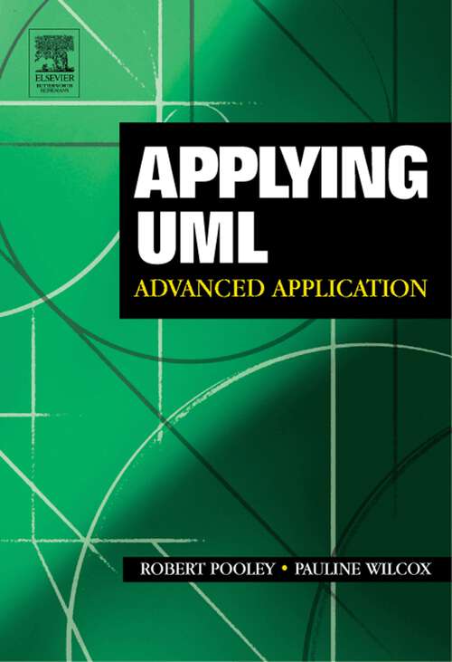 Book cover of Applying UML: Advanced Applications