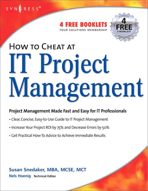 Book cover of How to Cheat at IT Project Management (How to Cheat)