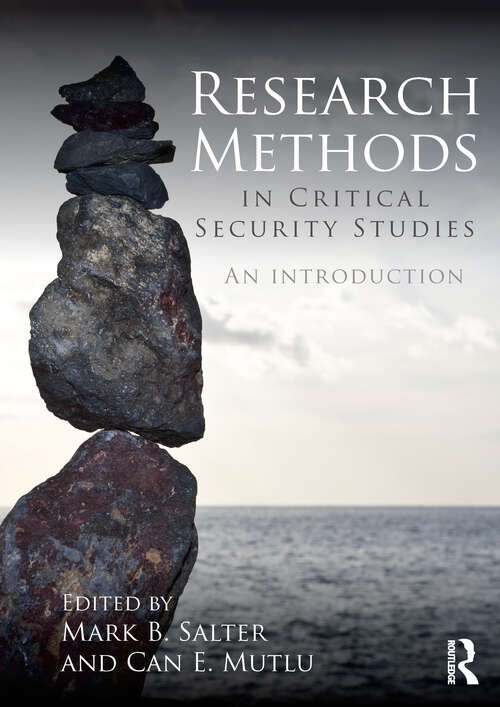 Book cover of Research Methods in Critical Security Studies: An Introduction