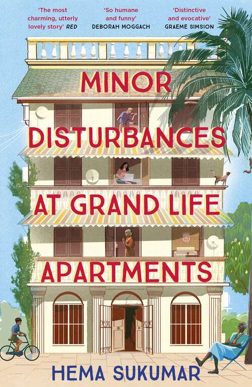 Book cover of Minor Disturbances at Grand Life Apartments: curl up with this warming and uplifting novel