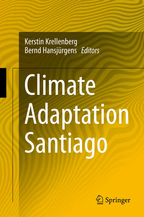 Book cover of Climate Adaptation Santiago (2014)