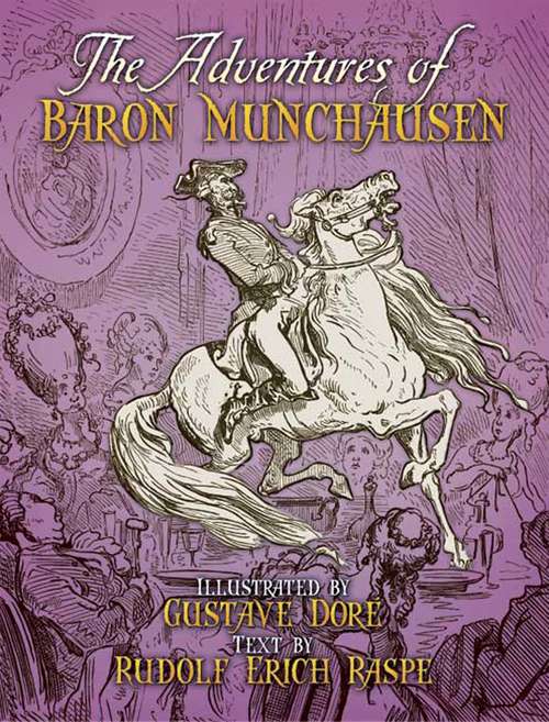 Book cover of The Adventures of Baron Munchausen