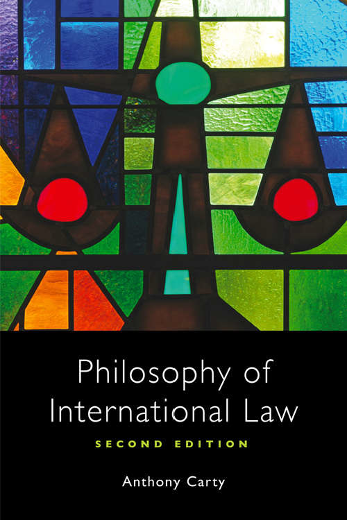 Book cover of Philosophy of International Law