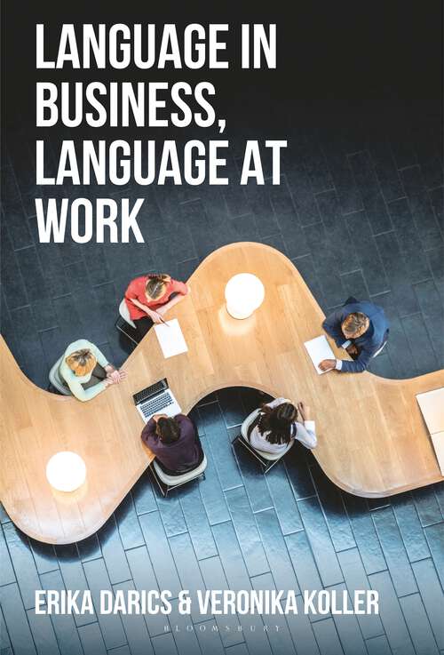 Book cover of Language in Business, Language at Work (1st ed. 2018)