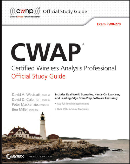 Book cover of CWAP Certified Wireless Analysis Professional Official Study Guide: Exam PW0-270