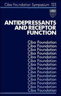 Book cover of Antidepressants and Receptor Function (Novartis Foundation Symposia #123)