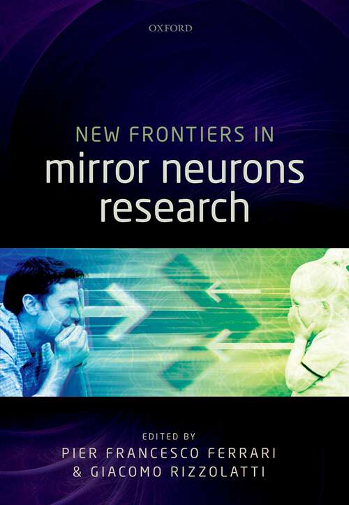 Book cover of New Frontiers in Mirror Neurons Research