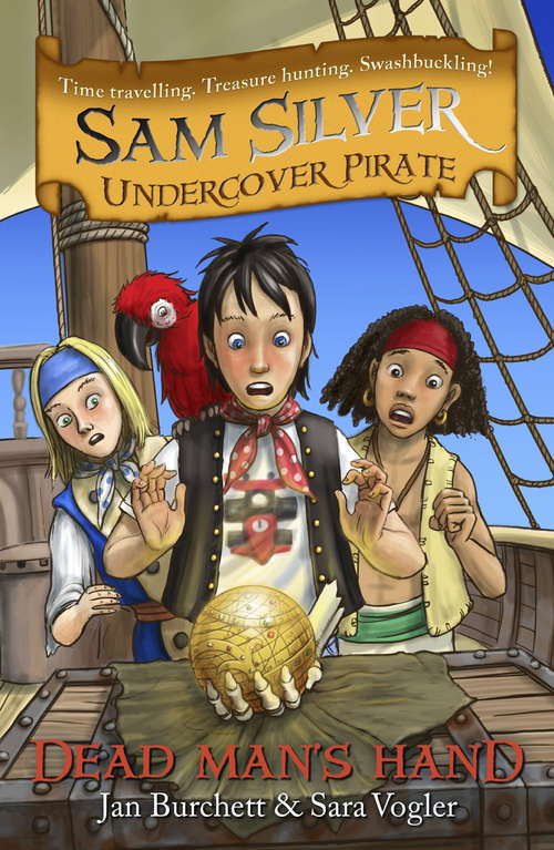 Book cover of Dead Man's Hand: Book 10 (Sam Silver: Undercover Pirate #10)