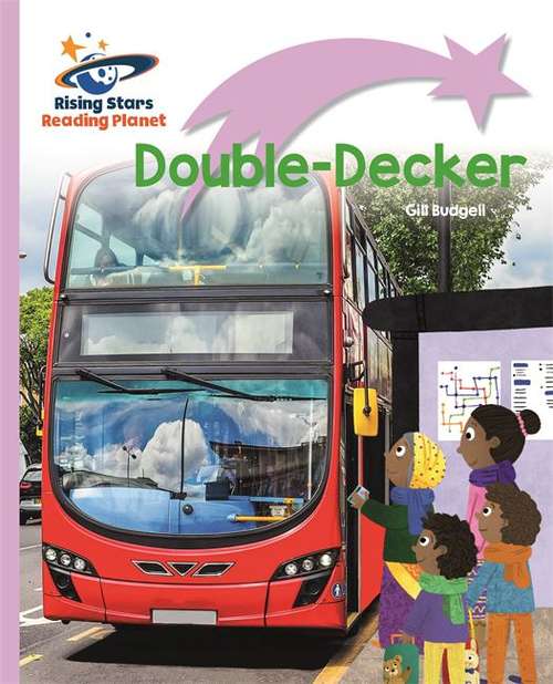 Book cover of Reading Planet - Double-Decker - Lilac Plus: Lift-off First Words (PDF)