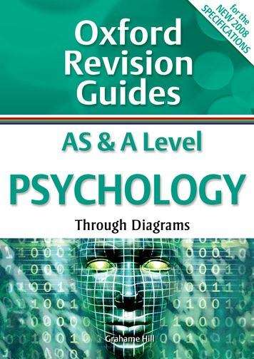 Book cover of AS and A Level Psychology Through Diagrams: Oxford Revision Guides (PDF)