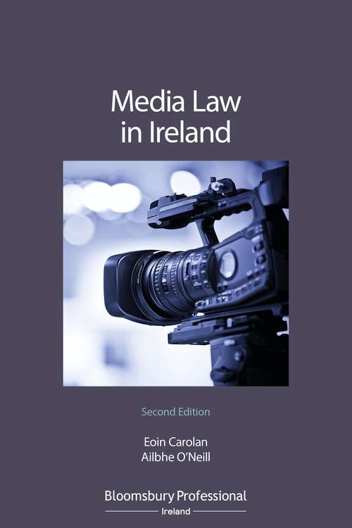 Book cover of Media Law in Ireland (2)