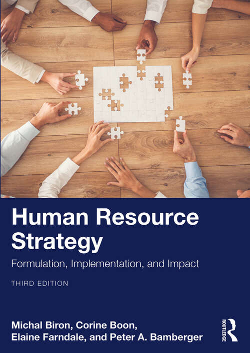 Book cover of Human Resource Strategy: Formulation, Implementation, and Impact