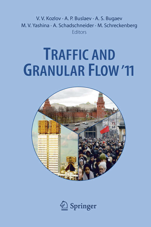 Book cover of Traffic and Granular Flow  '11 (2013)