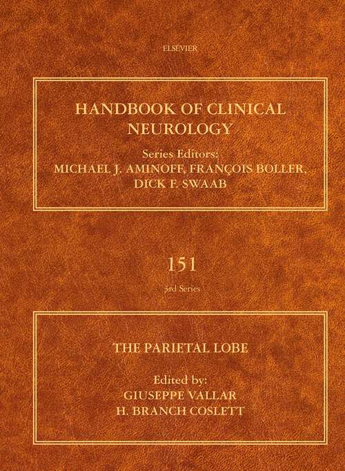 Book cover of The Parietal Lobe (Handbook of Clinical Neurology: Volume 151)