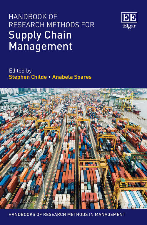 Book cover of Handbook of Research Methods for Supply Chain Management (Handbooks of Research Methods in Management series)
