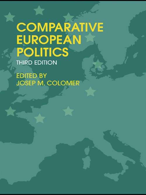 Book cover of Comparative European Politics (3) (Chapman & Hall Pure and Applied Mathematics)