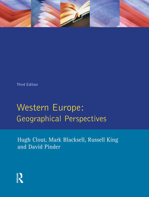 Book cover of Western Europe: Geographical Perspectives