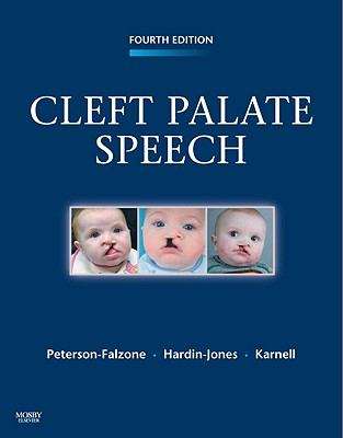 Book cover of Cleft Palate Speech (PDF)