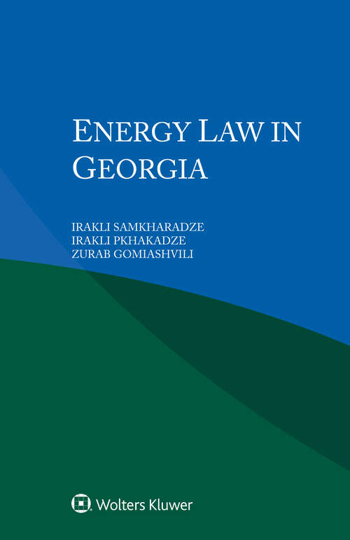 Book cover of Energy Law in Georgia