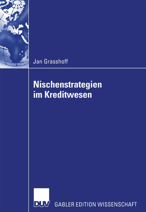 Book cover of Nischenstrategien im Kreditwesen (2003)