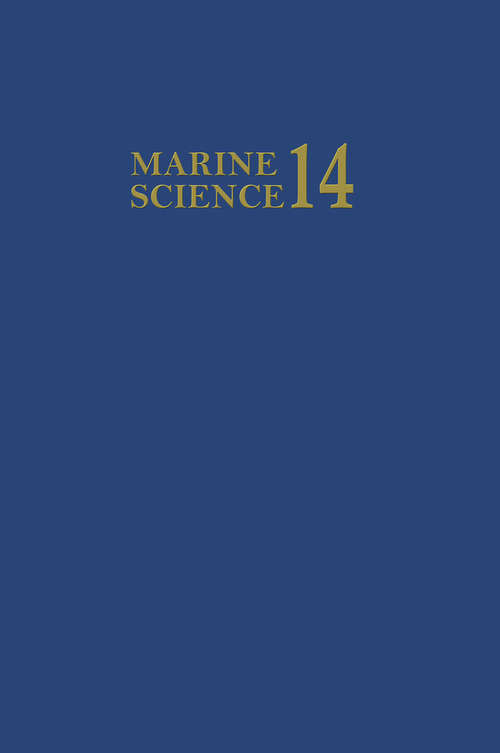 Book cover of Environmental Effects of Offshore Oil Production: The Buccaneer Gas and Oil Field Study (1981) (Marine Science #14)