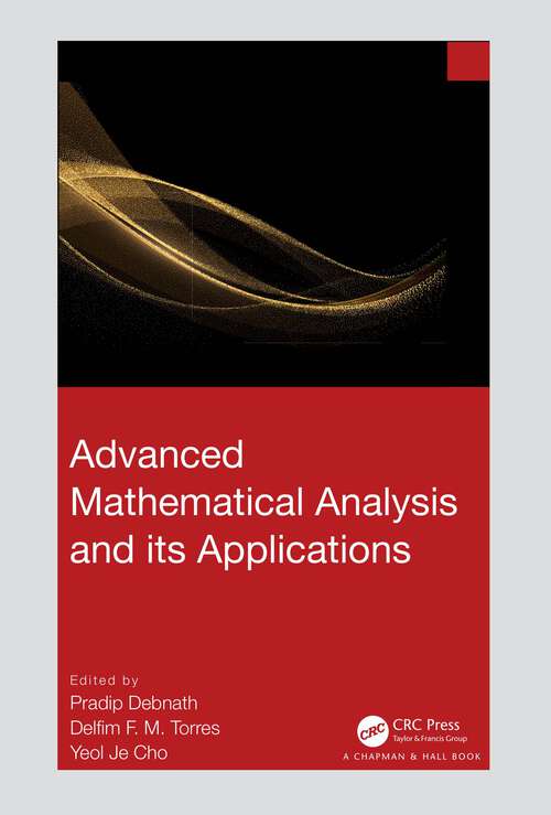 Book cover of Advanced Mathematical Analysis and its Applications