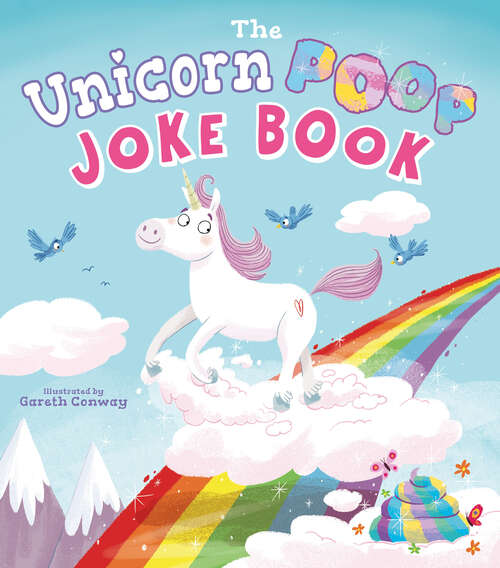 Book cover of The Unicorn Poop Joke Book