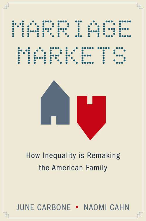 Book cover of Marriage Markets: How Inequality is Remaking the American Family