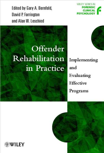 Book cover of Offender Rehabilitation in Practice: Implementing and Evaluating Effective Programs