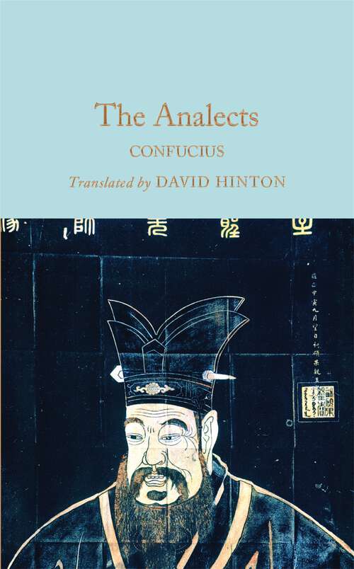 Book cover of The Analects (Macmillan Collector's Library #330)