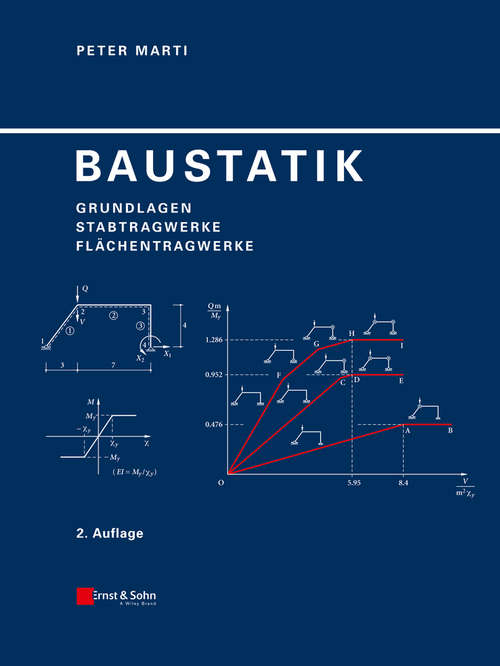 Book cover of Baustatik: Grundlagen, Stabtragwerke, Flächentragwerke (2. Auflage)