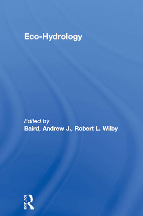 Book cover of Eco-Hydrology