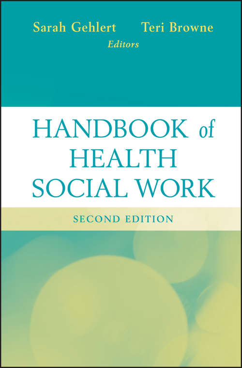 Book cover of Handbook of Health Social Work (2)