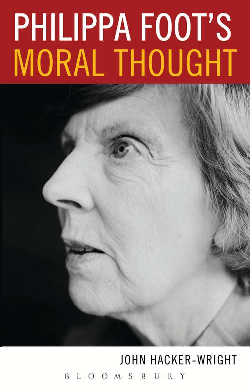Book cover of Philippa Foot's Moral Thought