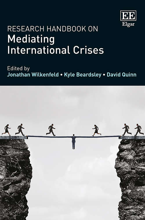 Book cover of Research Handbook on Mediating International Crises