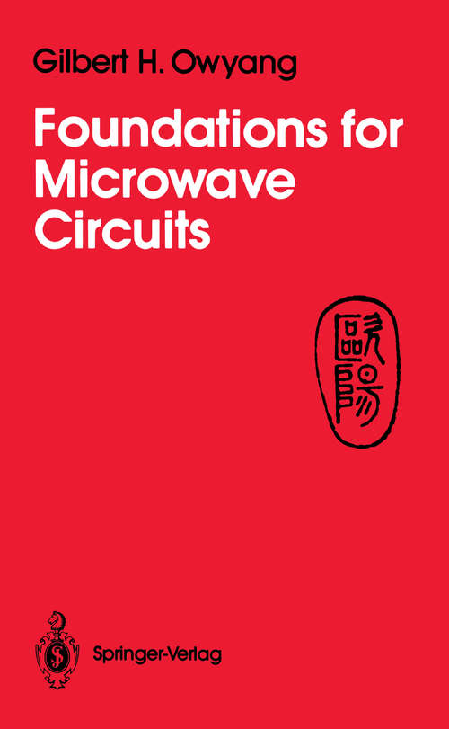 Book cover of Foundations for Microwave Circuits (1989)