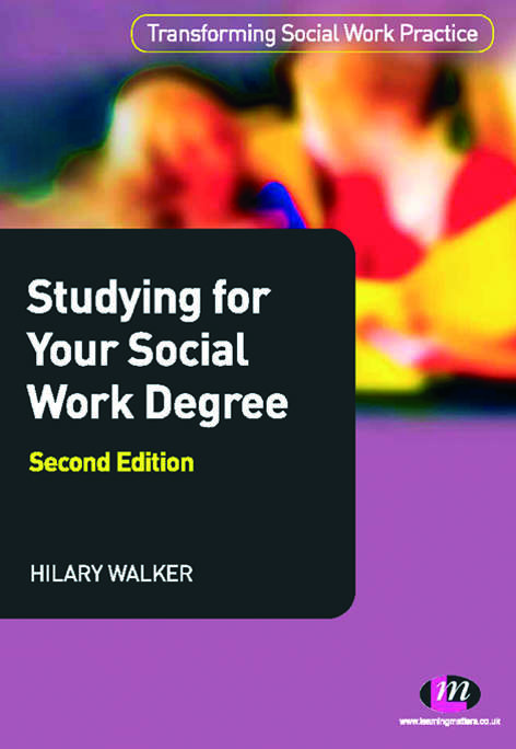 Book cover of Studying for your Social Work Degree