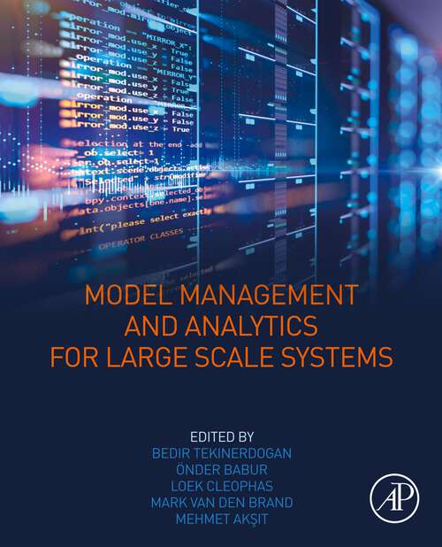 Book cover of Model Management and Analytics for Large Scale Systems