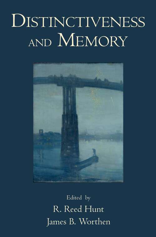 Book cover of Distinctiveness and Memory