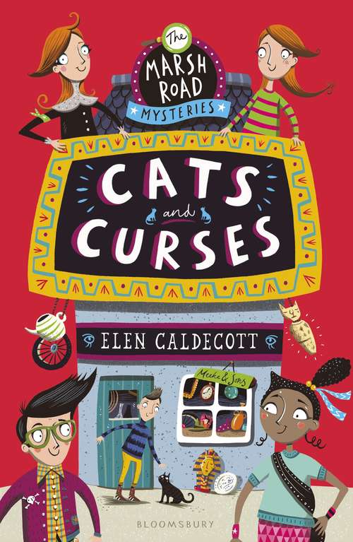Book cover of Cats and Curses