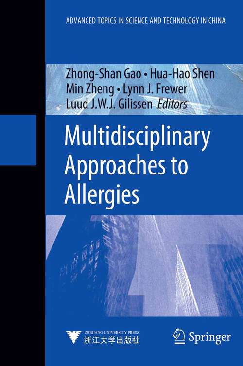 Book cover of Multidisciplinary Approaches to Allergies (2012) (Advanced Topics in Science and Technology in China)