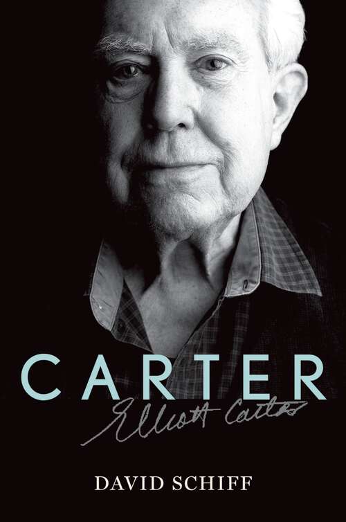Book cover of Carter (2) (Master Musicians Series)