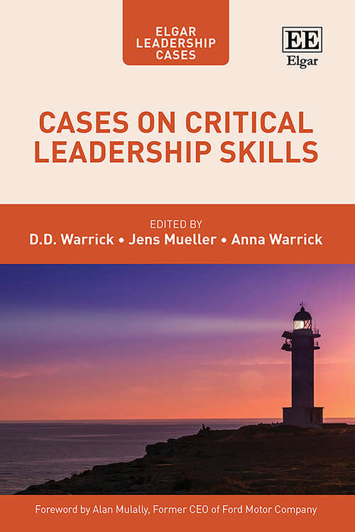 Book cover of Cases on Critical Leadership Skills: (pdf) (Elgar Leadership Cases series)