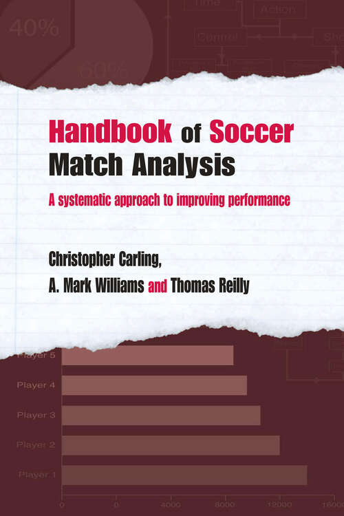 Book cover of Handbook of Soccer Match Analysis: A Systematic Approach to Improving Performance