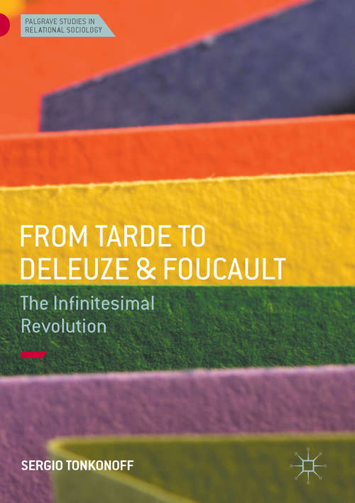 Book cover of From Tarde to Deleuze and Foucault: The Infinitesimal Revolution