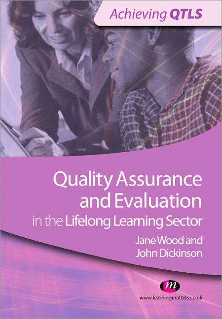 Book cover of Quality Assurance and Evaluation in the Lifelong Learning Sector (PDF)