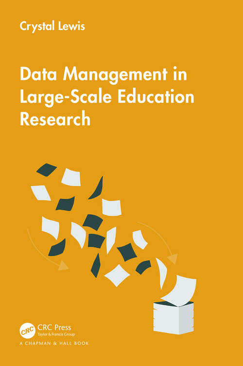 Book cover of Data Management in Large-Scale Education Research