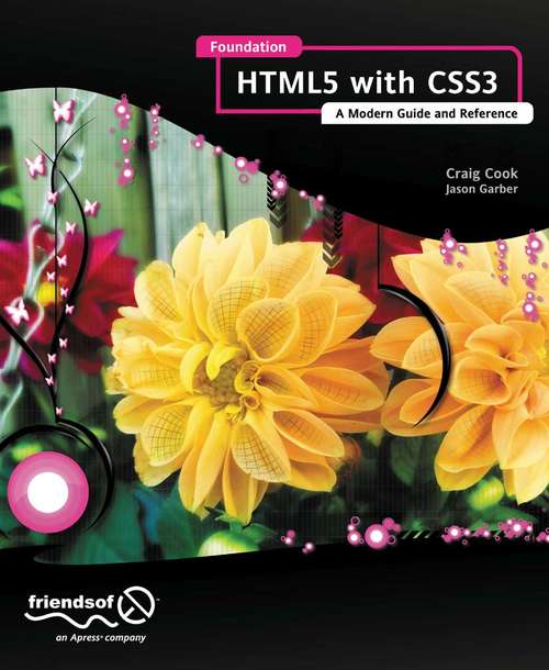 Book cover of Foundation HTML5 with CSS3 (1st ed.)