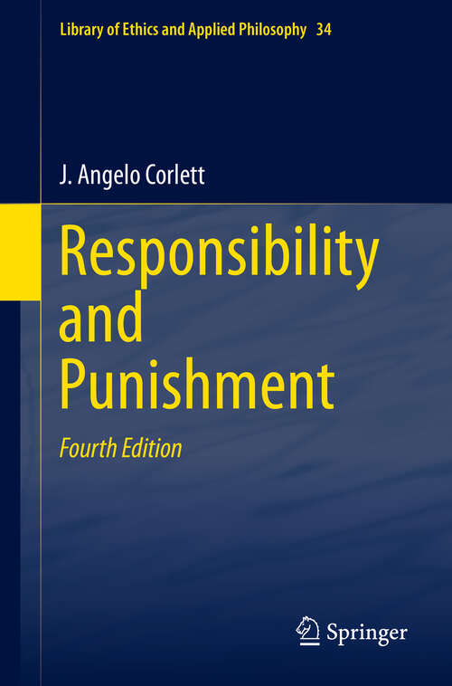 Book cover of Responsibility and  Punishment (4th ed. 2013) (Library of Ethics and Applied Philosophy #34)